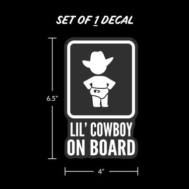 Lil' Cowboy on Board